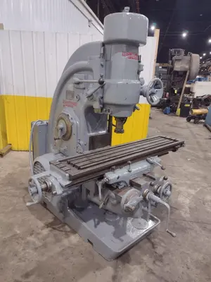 #3 KEARNEY & TRECKER MILWAUKEE MODEL #3 VERTICAL MILLING MACHINE 64" x 13" x 10 HP: YOBRO #24458