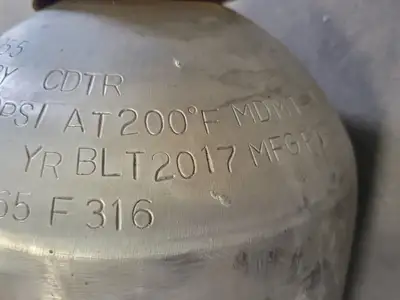 2000 psi Gas Tank