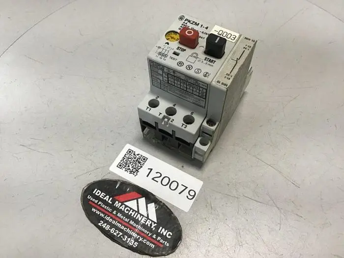 Used MOELLER PKZM1-4-Q003 Relays & Switches Michigan US | Ideal Machinery #584785