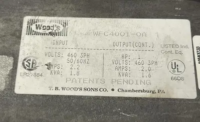 USED WOODS WFC4001-0A