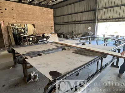 USED NEWMAN M712 4-SIDED PLANER MILL WITH INFEED DECK
