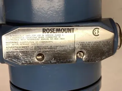 Used ROSEMOUNT 3051 CA1A02A1AH2BB2C6 Pressure Transmitters | Surplus Asset Holdings #1227169