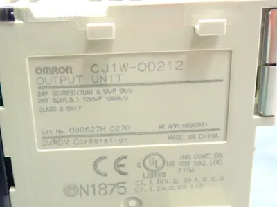 USED OMRON CJ1WOD212