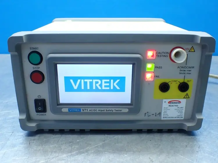 Used VITREK V71 High Voltage Testers Ohio US | HGR 24 #728764