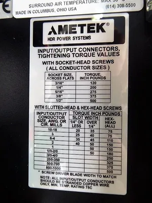 Ametek DCPF3-575-30-01 SCR Power Controller 3 Ph 600VAC 60Hz 2710178 New No Box