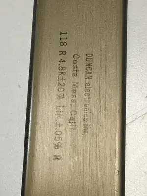 USED DUNCAN 118 R