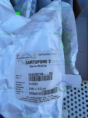 USED SARTORIUS 5445307H8 SARTOPORE 2 STERIL MIDICAP 0.45 + 0.2 UM