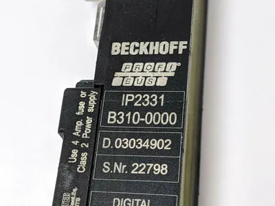 USED BECKHOFF COMPACT BOX 4 DIGITAL I/O, M8 I/O CONNECTION
