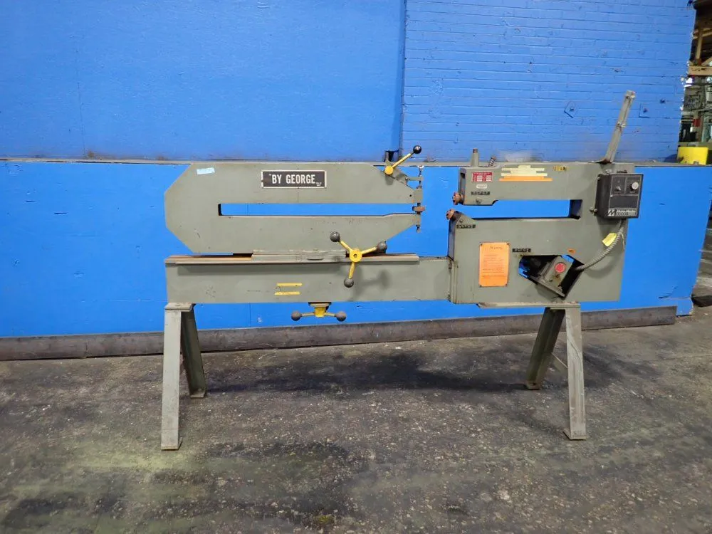 Used 1978 RELIANCE TOOL CO. CS 24H5274 Rotary Shears including Ring & Circle Ohio US | HGR 24 #917404