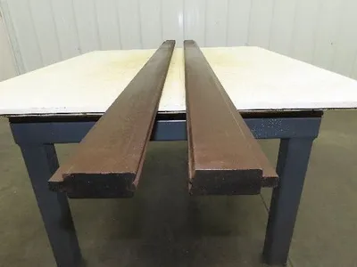 Press Brake Die Offset Z Bend 72-11/16" Long 130° V 7/16" W 3/32" D 1/2" Tang
