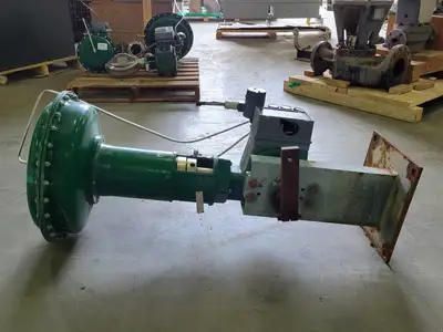 Control Valve Actuator w/ 3600 Series Valve Positioner