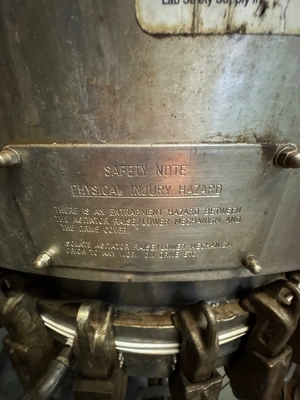 1999 POWDER SYSTEMS LIMITED 6.5 SQFT FILTER DRYER Filter Nutsche | Perry Equipment (5)