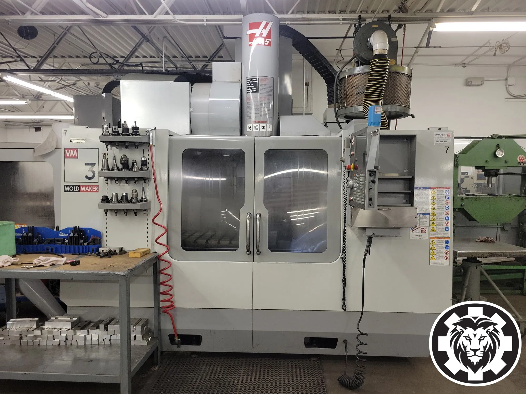 Haas TM-3 VMC, 2008 - 5-Axis