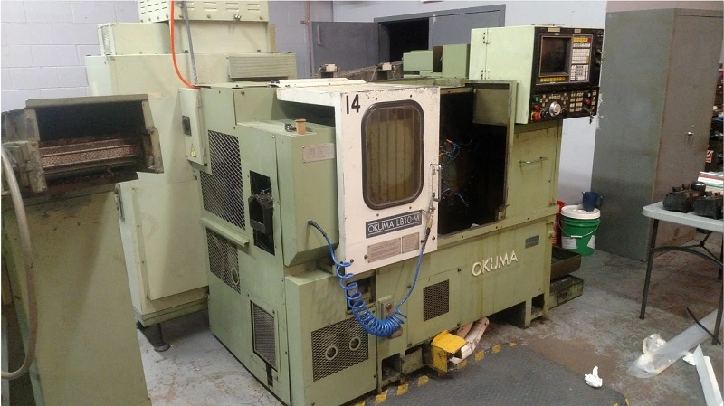 USED 1987 OKUMA LB10-M