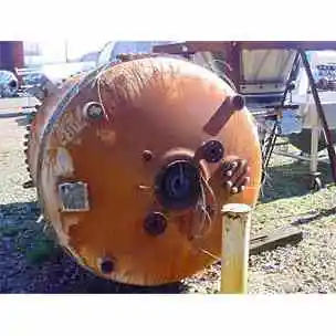 750 gal de dietrich glass lined reactor