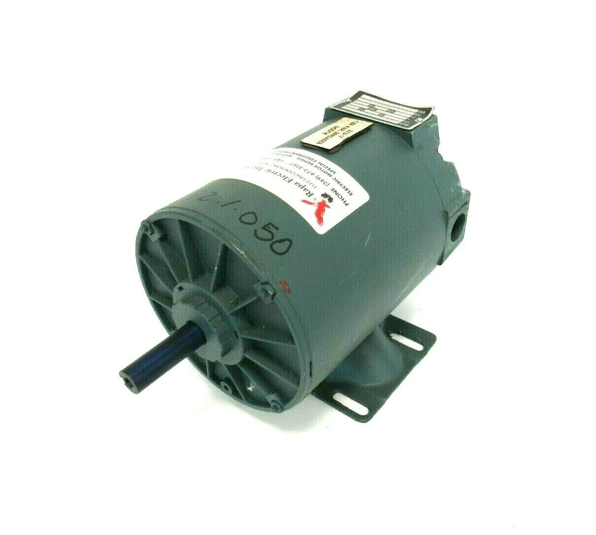 REFURBISHED RELIANCE ELECTRIC P56H1431S MOTOR 1/2HP 460V 1140RPM 5/8" DIA.