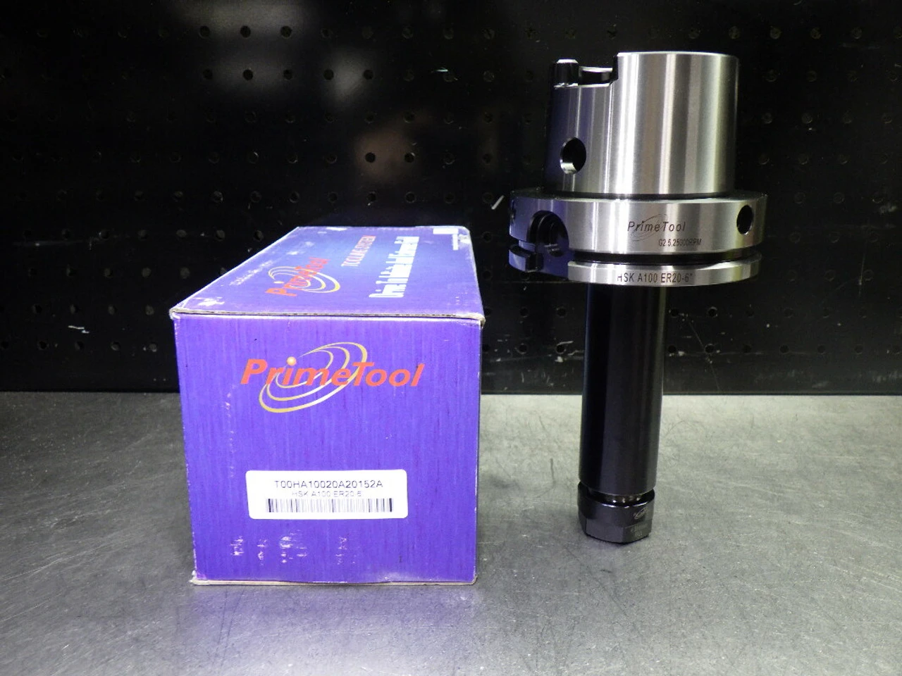 Prime HSK100A ER20 Collet Chuck 6" Pro T00HA10020A20152A (LOC1307A)