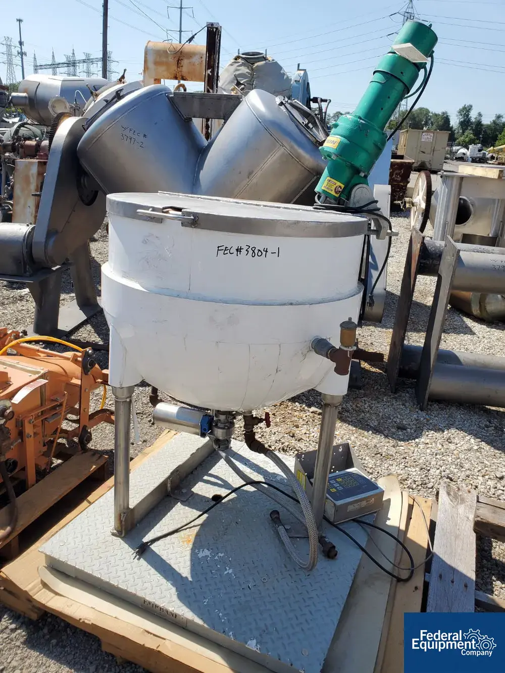 USED Lee Industries 50 Gal Lee Industries Kettle, S/S