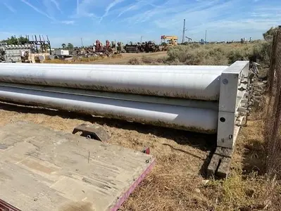 USED 2000 CP INDUSTRIES 6 PACK HYDROGEN 5833 PSI STORAGE VESSELS