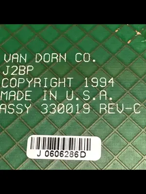 USED VAN DORN PC330-019 330-019