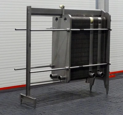 GEA Westfalia 25,000 LPH milk and cream pasteurization plant.