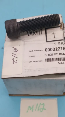 NEW SBE VARVIT 0000121600550 SOCKET HEAD SCREW