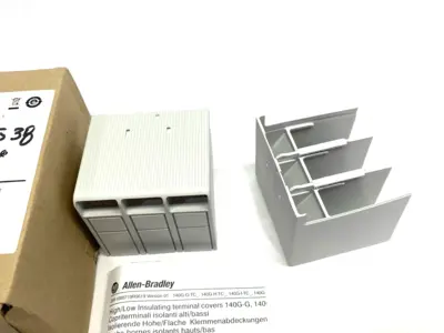 New | in-Stock Allen-Bradley Ser. A Terminal Cover for MCB G-Frame 3-Pole 2-PACK Terminal Blocks Michigan US | Maverick Industrial Sales #1465248