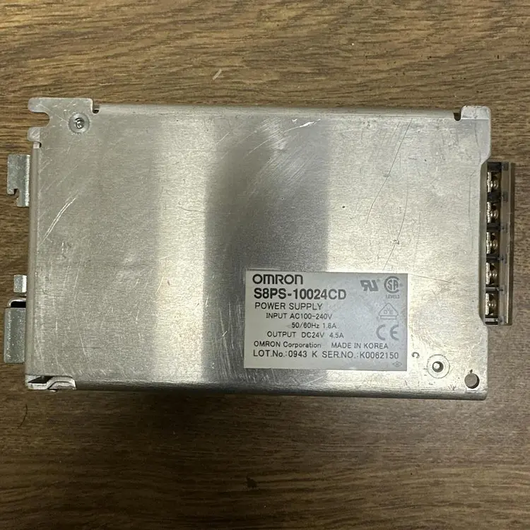 Used OMRON S8PS-10024CD Miscellaneous Equipment (Electrical & Power) Ohio US | Surplus Asset Holdings #1209294