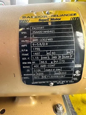USED PATTERSON-KELLEY TWIN SHELL DRY BLENDER