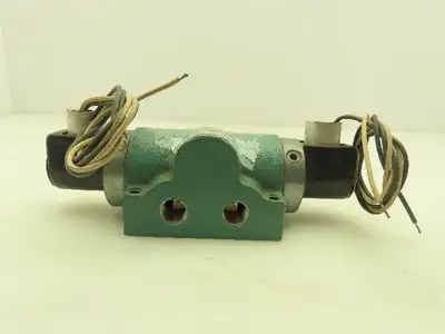 Aro 5346 3833 03 Solenoid Valve Manifold 115V 150 PSI 3/8" NPT Double Acting