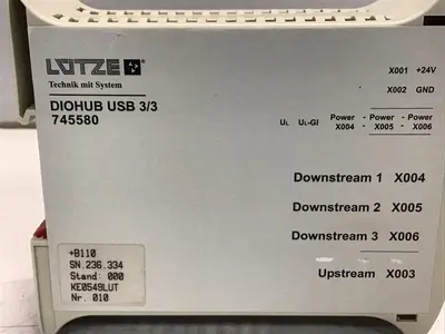 USED LUTZE DIOHUB USB 3/3