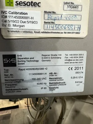 SESOTEC 4000/80/60/289 +2 Electrical/PLC/Automation | ESS Industrial Equipment Sales (11)
