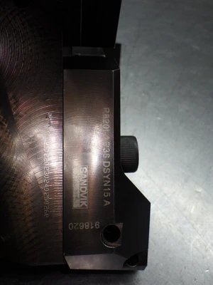 Sandvik HSK100A Roughing Boring Head W/ Insert Wings HA10-R820I-AA3104A (LOC1823B)