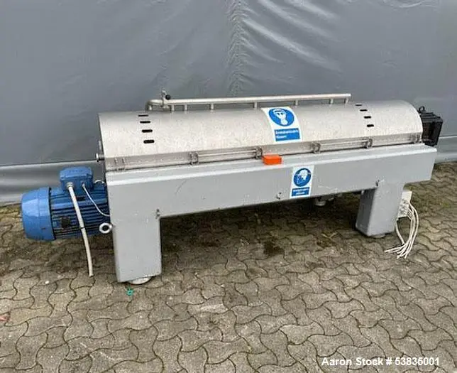 Used ALFA LAVAL FOODEC 209 Decanter Centrifuges Illinois US | Aaron Equipment #84096