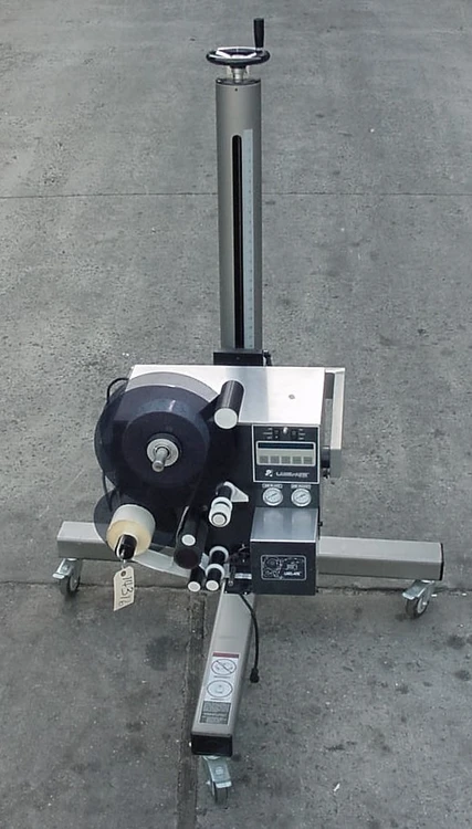 Used LABEL-AIRE BLOW ON LABELER 2111M Pressure Sensitive Labelers New Jersey US | Champion Trading Corporation #423906