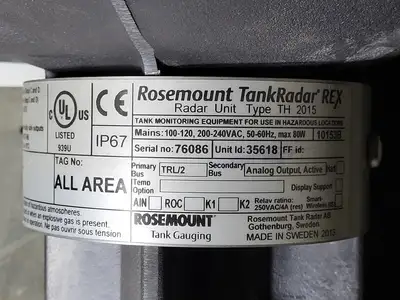 New | in-Stock ROSEMOUNT RTG 3930 Parts (Hydraulics and Pneumatics) British Columbia CA | Lenmark #1440660
