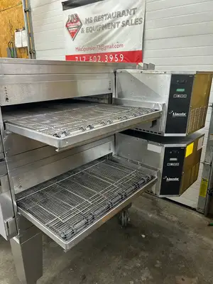 Lincoln Impinger 1600-015-AL Conveyor Pizza Oven Double Stack Fully Refurbished