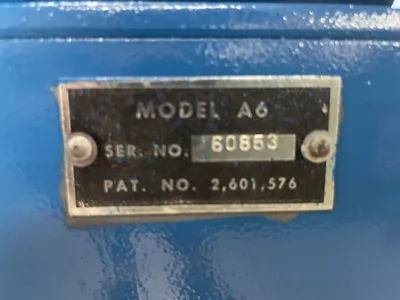 W.F. WELLS A6 SAWS, BAND, HORIZONTAL | Wheeler Machinery Sales (4)