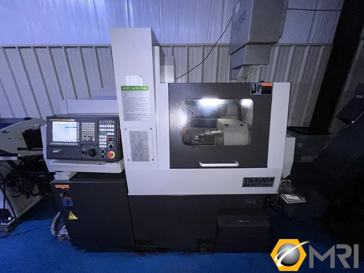 2017 TSUGAMI SS327-5AX CNC Swiss Lathe | Machinery Resources International