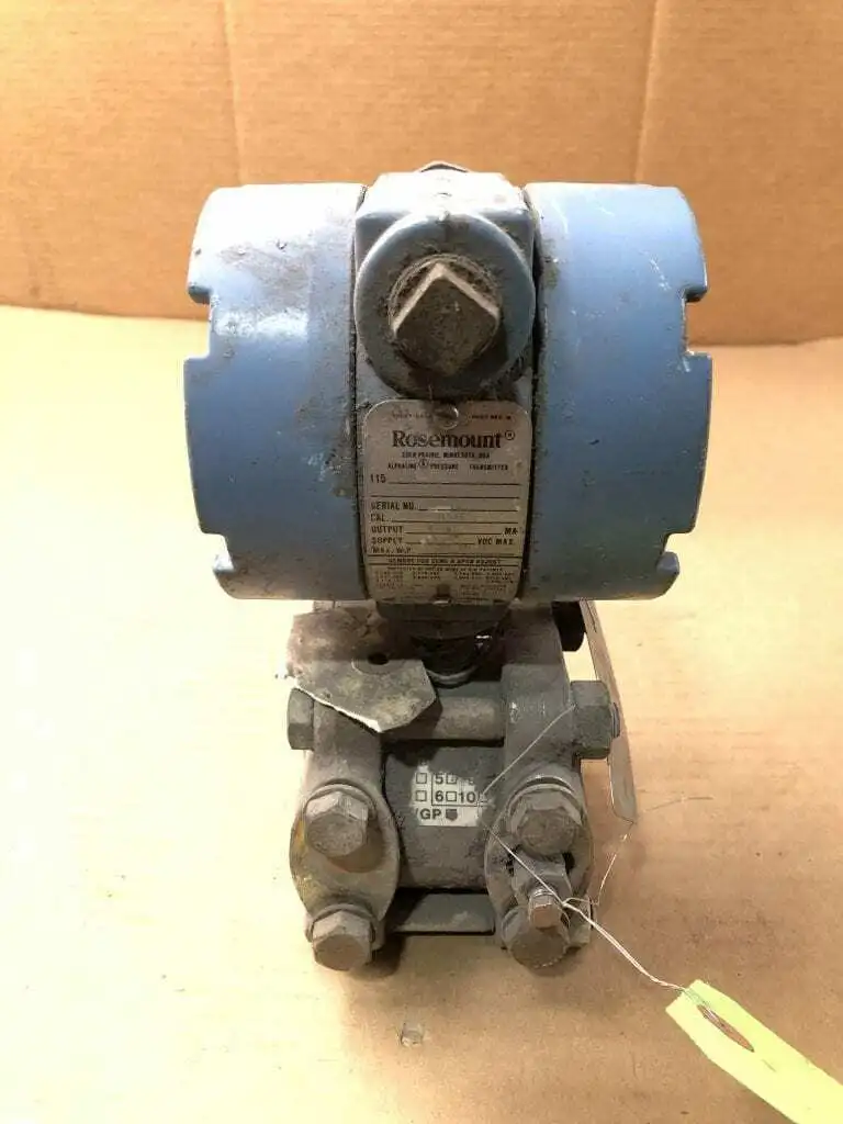 Rosemount Alphaline 115 1GP3E22B1 Differential Pressure Transmitter 45VDC