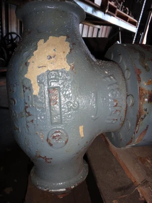 Fisher 2" 1500 Class Steel Butt Weld Control Valve