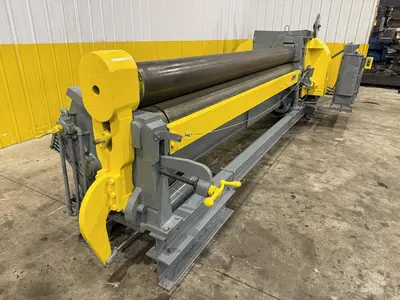 10' X 1/4" BERTSCH PLATE BENDING ROLL: YOBRO #23745