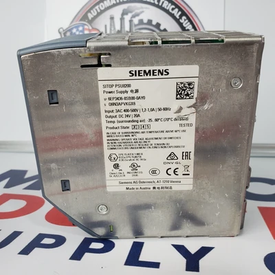 Siemens 6EP34368SB000AY0 PLC Processors | American Industrial Supply Co. (4)