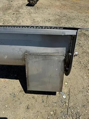 Conveyor, Screw, 9" X 8'3", Stainless Steel, With Drive, #5880240