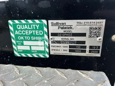 USED 2017 SULLIVAN PALATEK D210PHDZ SAND BLASTER
