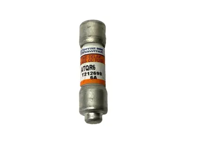 USED MERSEN AMP-TRAP TIME DELAY FUSE CLASS CC 600VAC 6A LOT OF 9