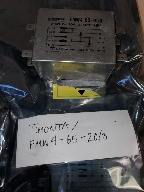 Used Timonta FMW4–65-20/3 Surge Suppressor Relays & Switches Arizona US | ASSET CONVERSION SPECIALISTS, INC. #306183