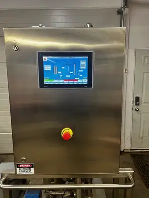 Titanium Cross-Flow Filter - Automated Beverage Filtration System
