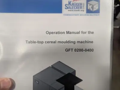 Used 2018 KRÜGER & SALECKER INNOVATIONS GFT 0400 Bakery Equipment | Steep Hill Equipment Solutions #773131