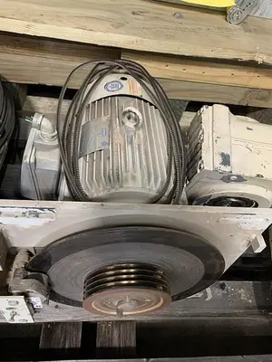 MISC. SPARE PARTS REMOVED FROM TIMESAVERS 252-4IC, 52", 4-HEAD WIDE-BELT SANDER
